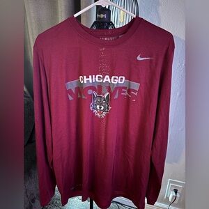 Chicago Wolves Dri fit long sleeve shirt